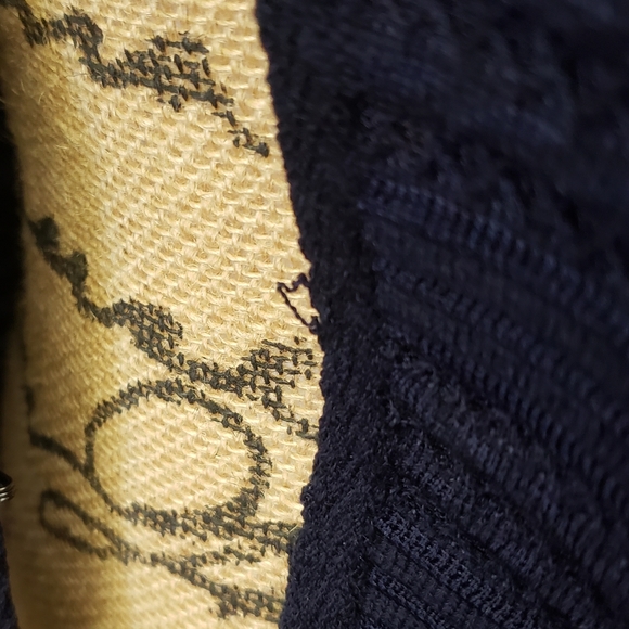 SOLD St. John Cardigan, Griffith Gray For St. John, Knit, Navy, Size 4 - Picture 8 of 12